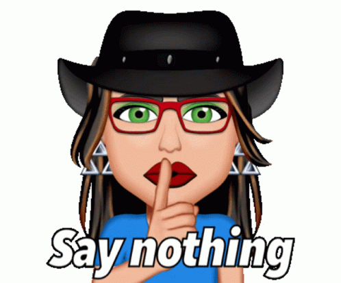 Keep It Secret Say Nothing Keep It Safe GIF