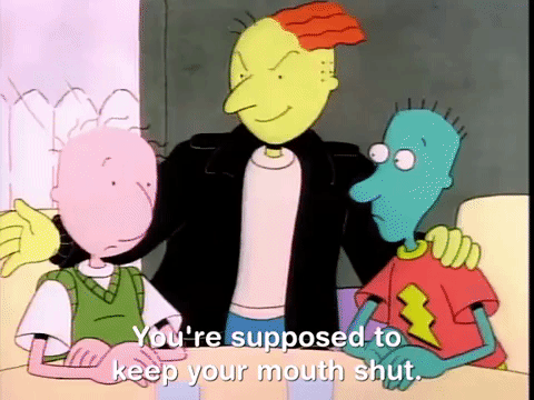 Keep Your Mouth Shut Roger M Klotz GIF