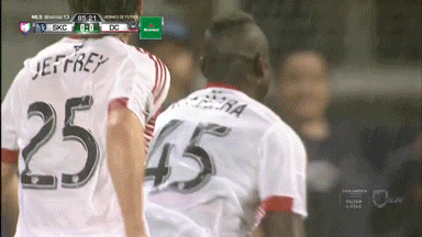 Kei Kamara Celebration Slide GIF