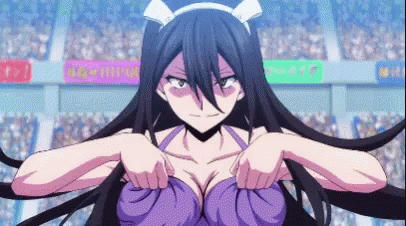 Keijo Chest Energy Power Unleashed GIF