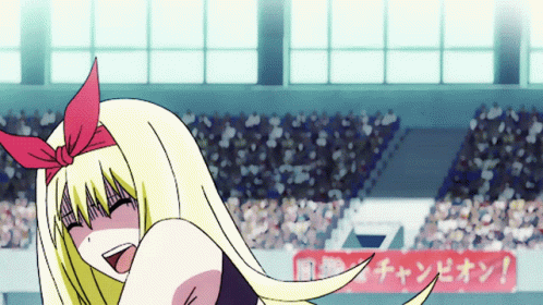 Keijo Cute Manga Anime Pointing GIF