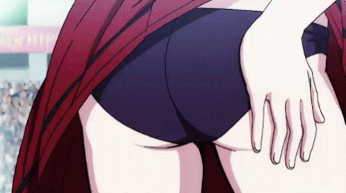 Keijo Hip Whip Girl Magic Card GIF