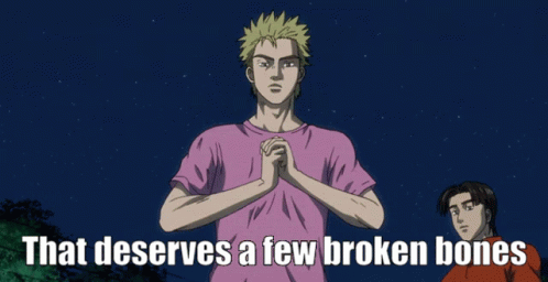 Keisuke Takahashi Breaking His Knuckles GIF