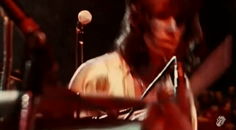 Keith Richards Head Sway Guitar Playing GIF