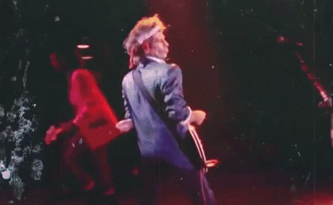Keith Richards Iconic Concert Show GIF