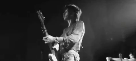 Keith Richards Pumped Up Concert Performance GIF