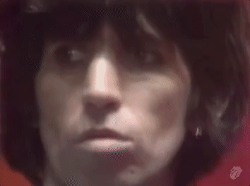 Keith Richards Pumped Up Zoom In Shot GIF