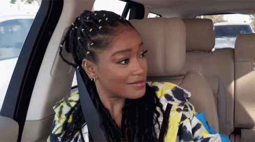 Keke Palmer Skeptical Look GIF