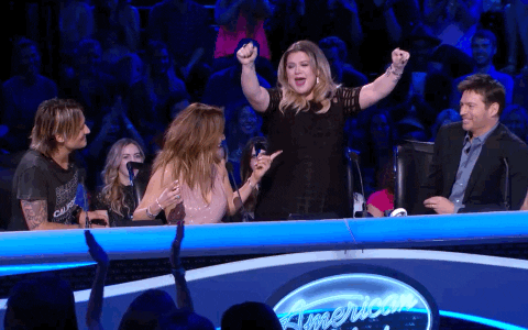 Kelly Clarkson Celebrate GIF