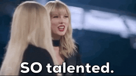 Kelly Clarkson With Taylor Swift So Talented GIF