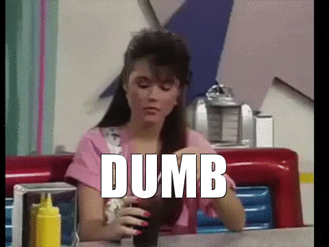 Kelly Kapowski Says Dumb GIF