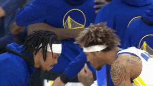 Kelly Oubre Jr Playing Rock Paper Scissors GIF