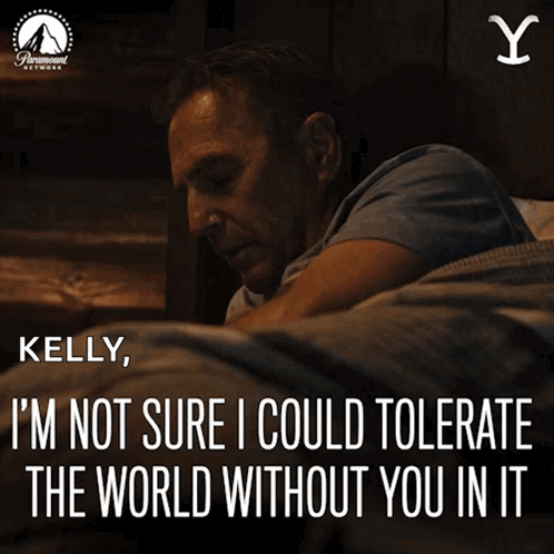 Kelly Saying I Can't Tolerate World Without You