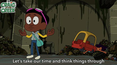 Kelsey Bern Craig Of The Creek Drop Kick GIF