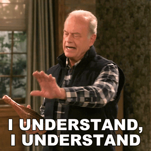 Kelsey Grammer Understand It GIF