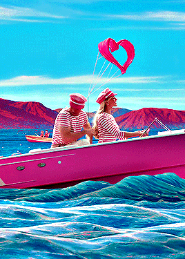 Ken Beach With Barbie In Speedboat GIF