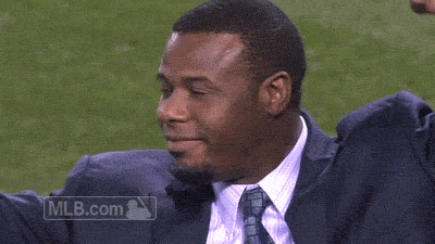 Ken Griffey Jr In Suit GIF