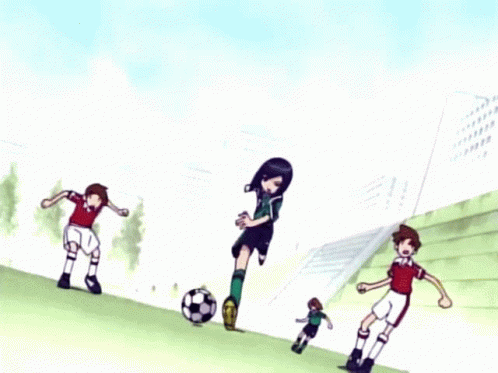 Ken Ichijouji Football Goal GIF