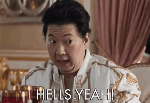 Ken Jeong Hell Yes Oh Hell Yeah GIF