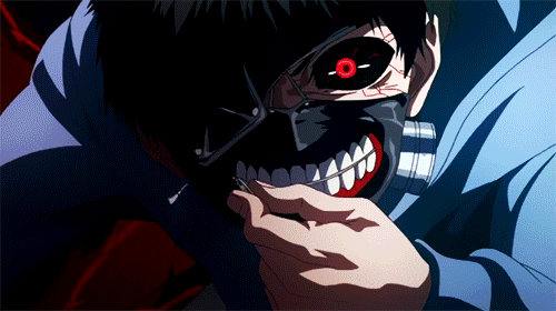 Ken Kaneki Angrily Running GIF