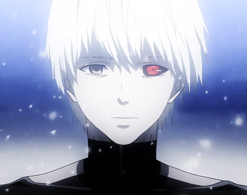 Ken Kaneki In Snow GIF
