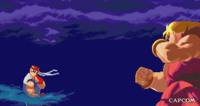 Ken Masters Game Time Streetfighter GIF