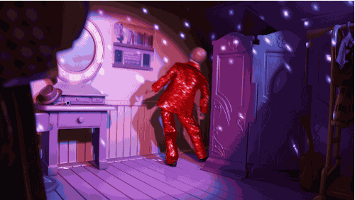 Ken Shimmering Red Suit Toy Story GIF