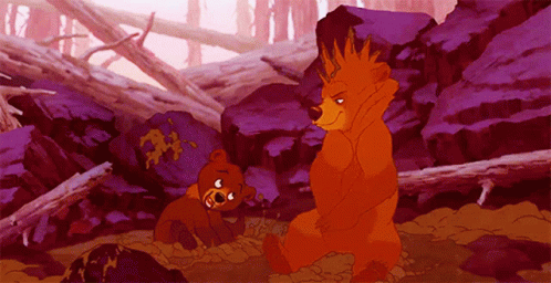Kenai As Elder Brother Bear GIF