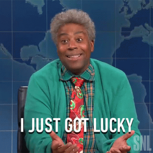 Kenan Thompson I Just Got Lucky GIF