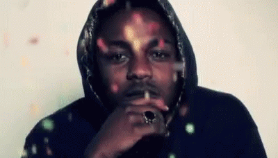 Kendrick Lamar Serious Stare GIF