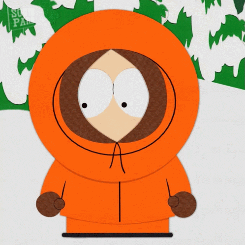 Kenny From South Park in Snow