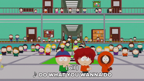 Kenny Mccormick Dancing South Park Kids GIF