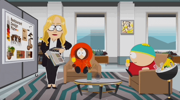 Kenny Mccormick Eric Cartman South Park GIF