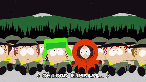 Kenny Mccormick Kyle Broflovski South Park GIF