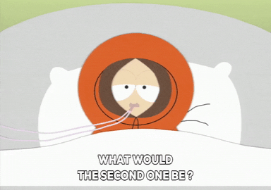 Kenny Mccormick Lying In Bed GIF