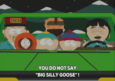 Kenny Mccormick Randy Marsh Car Ride GIF
