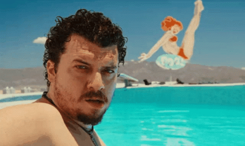 Kenny Powers Chewing GIF