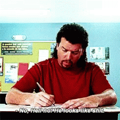 Kenny Powers Hell No GIF