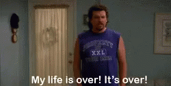 Kenny Powers My Life Is Over GIF
