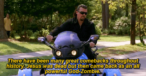 Kenny Powers Powerful God Zombie GIF