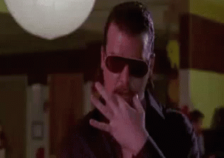 Kenny Powers Stroking Goatee GIF