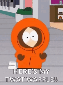 Kenny Twat Waffle Dancing Meme GIF