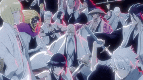 Kenpachi Bleach Shinji GIF