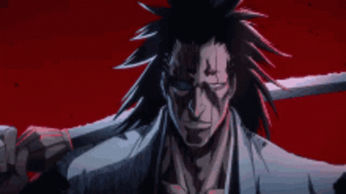 Kenpachi Sad Face GIF