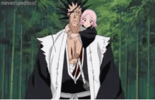 Kenpachi Zaraki Yachiru GIF