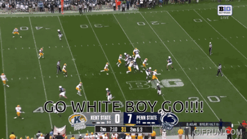 Kent State Vs Penn State Football Live Broadcast GIF
