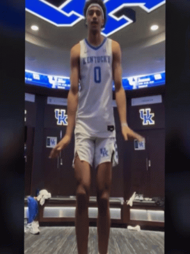Kentucky Basketball Player Number 0 Jersey