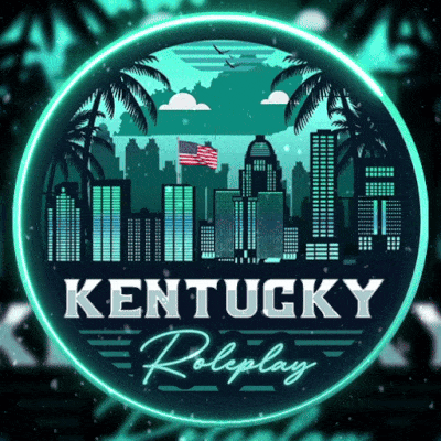 Kentucky Roleplay Logo With City Skyline