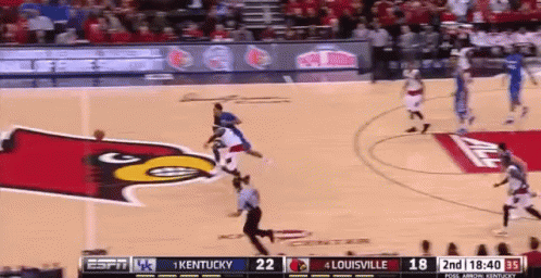 Kentucky vs Louisville Basketball Game