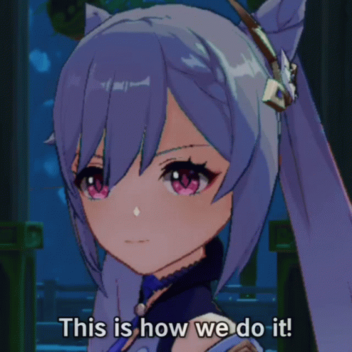 Keqing This Is How We Do It GIF